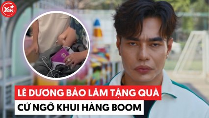 Lê Dương Bảo Lâm tặng quà đồng nghiệp mà cứ ngỡ "khui hàng boom"