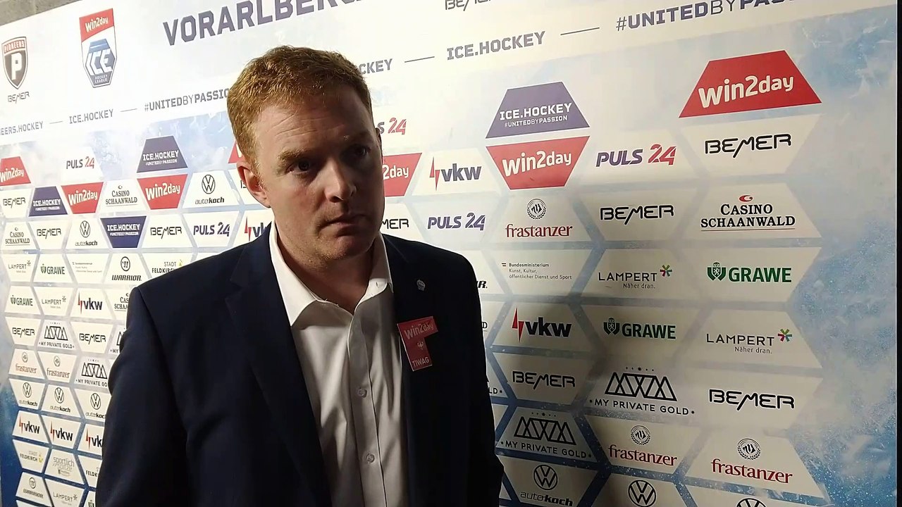 Mitch OKeefe (HCI) nach dem Sieg gegen die Pioneers