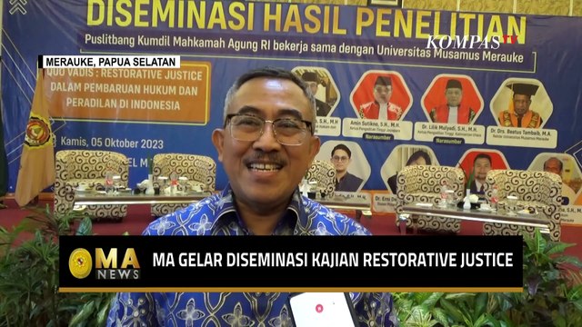 MA Gandeng Fakultas Hukum Universitas Musamus Gelar Diseminasi Restorative Justice - MA NEWS