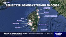 Corse: une dizaine d'habitations visées par des explosions