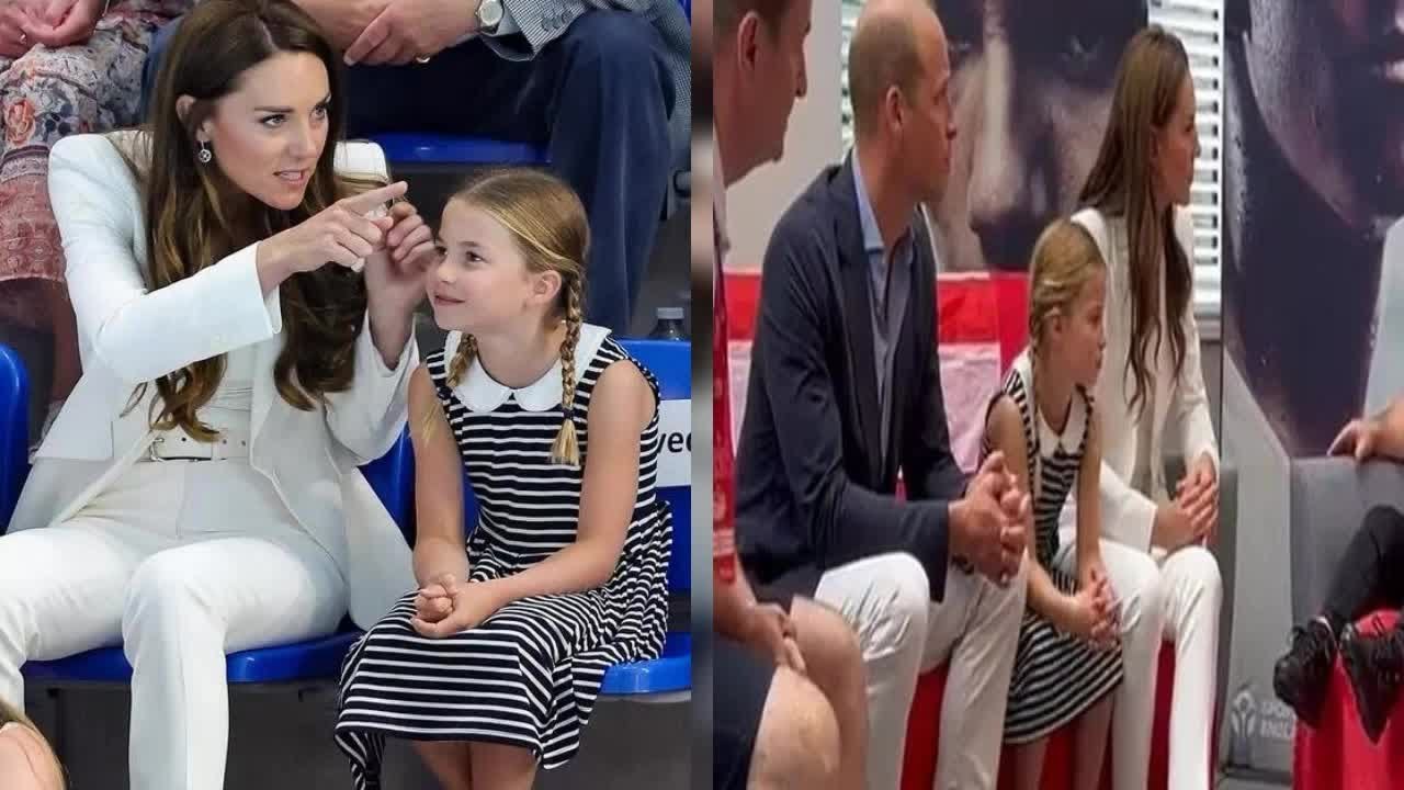 Proprio come suo padre!" La principessa Charlotte fa sgorgare i fan reali mentre imita William