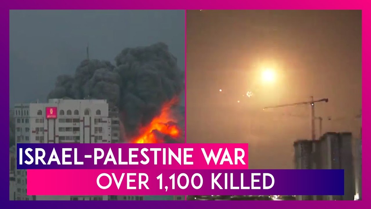 Israel-Palestine War: Over 1,100 Killed, 2,000 Injured After Surprise Attack By Hamas