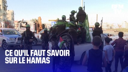 Hamas: 4 questions sur ce mouvement palestinien islamiste