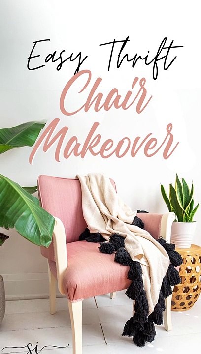 Easy Thrift Chair Makeover