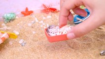 Movie for kids | Mermaid Princess Jelly  Miniature Ariel Princess In Swimming Pool Jelly Recipe Mini Cakes Making