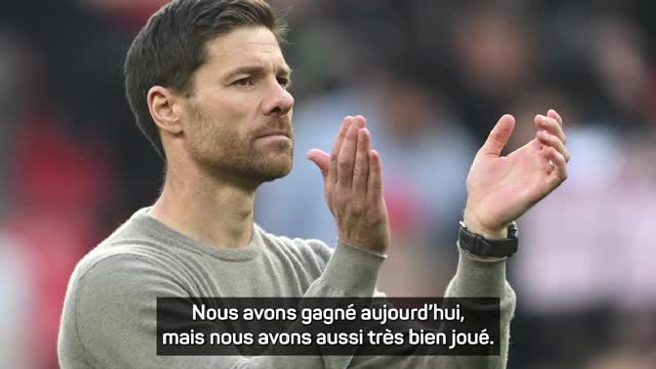 7e j. - Xabi Alonso : "Nous devons rester calmes"
