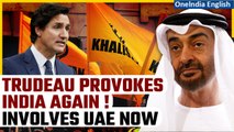 Canada vs India: Justin Trudeau speaks of India-Canda row with UAE President. Why? | Oneindia News