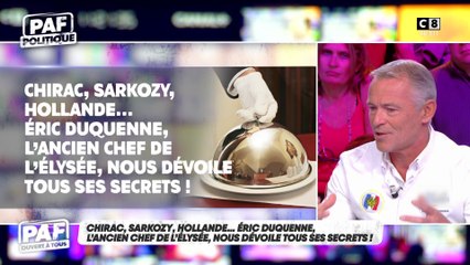 L'ancien chef cuisinier de l'Elysée raconte les coulisses de son métier !