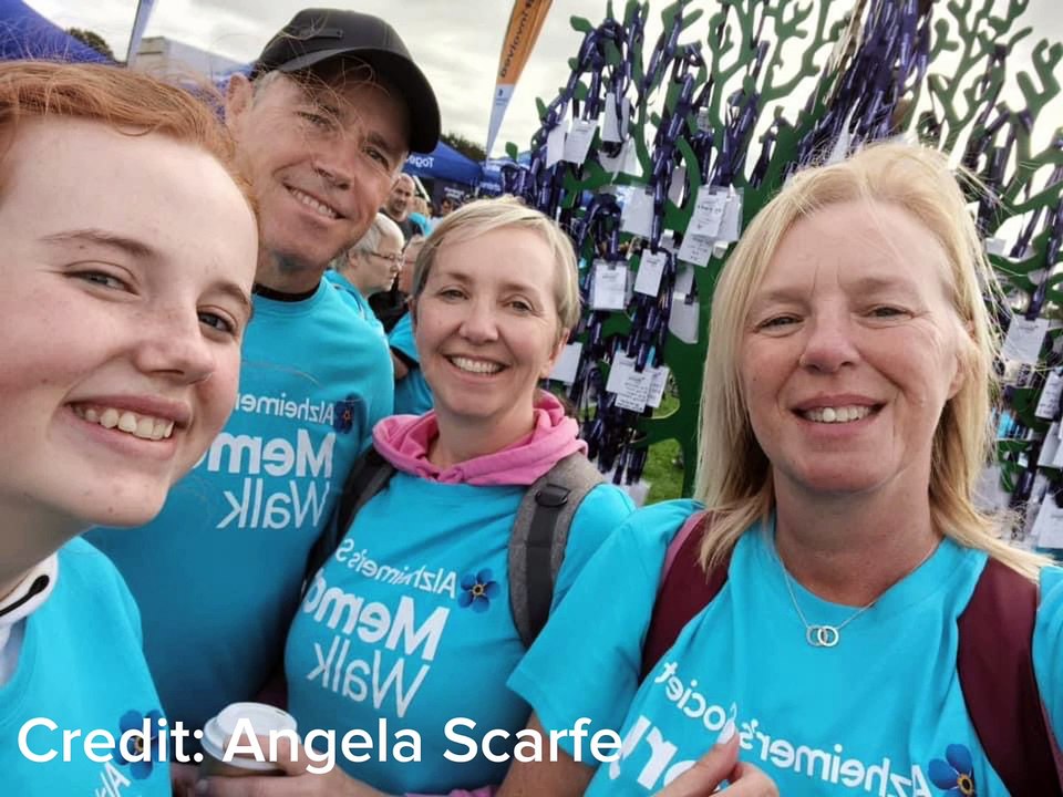 Alzheimer's Society Memory Walk in South Shields