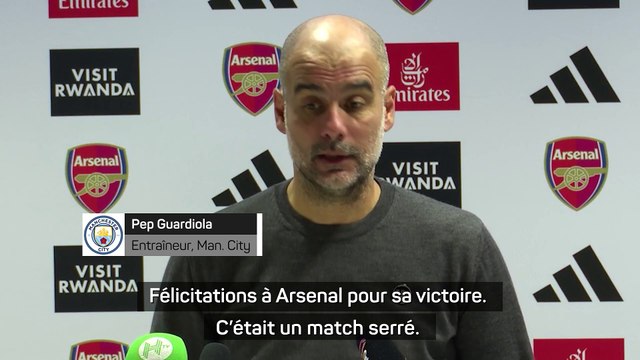 Guardiola : Je sais ce qui s'est passé mais je ne veux rien dire