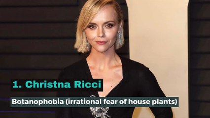 The 10 weirdest phobias of some celebrities