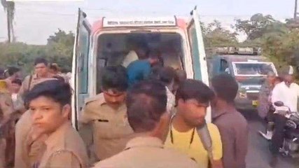 अलीगढ़: बाइक और विक्की के बीच हुई भिड़ंत में एक अज्ञात सहित दो की मौत