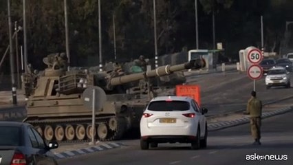 Israele schiera l'artiglieria pesante a Sderot