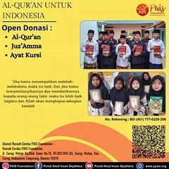 Berbagi Alquran Untuk Santri Penghafal Alquran Mundu