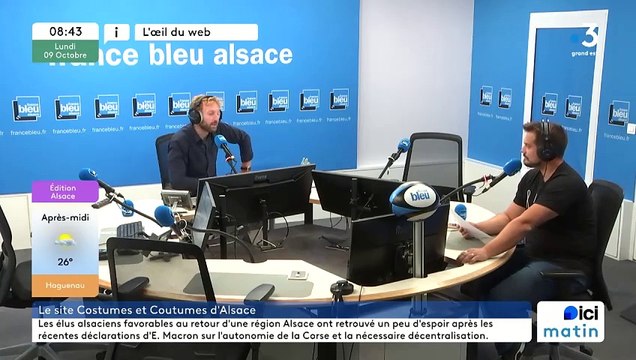 Le site Costumes et Coutumes d'Alsace