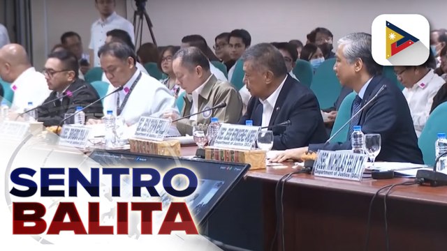 Panukalang pondo ng DOJ sa 2024, sumalang sa pagbusisi ng Senado