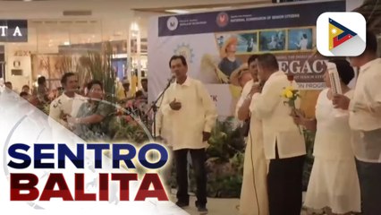 Senior citizens sa Butuan City, ibinida ang kanilang talento sa pag-awit at pagsayaw