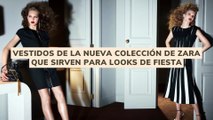 vestidos de la nueva colección de Zara que sirven para looks de fiesta