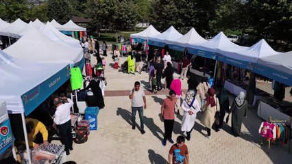 Bursa'daki bu şenlik alanı da satanı da güldürdü