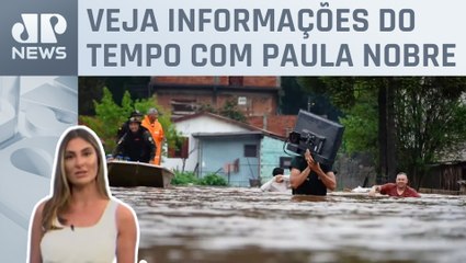 Chuva intensa caiu no Sul no final de semana | Previsão do Tempo