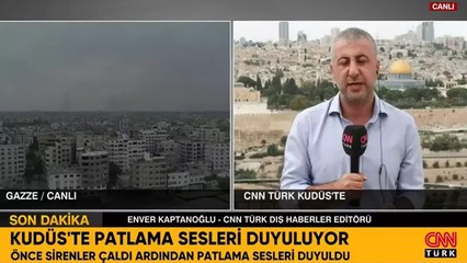 Kudüs'te patlama sesleri