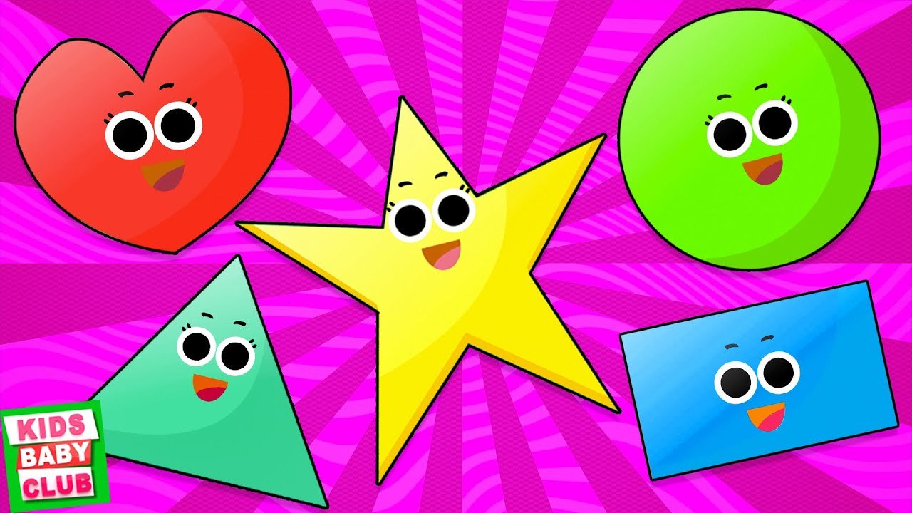 Learn Shapes : Circle , Square + More Educational Videos For Preschool ...