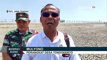 Waduk di Pati Jateng Mengering, Warga Hanya Berharap dari Bantuan Air Bersih