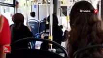 Sultangazi'de otobüste kadına küfür tepkisi kamerada : “Ben kadın olarak senden utandım”