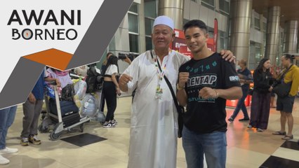 Jojo sedia beraksi di gelanggang dunia kejohanan Muay Thai