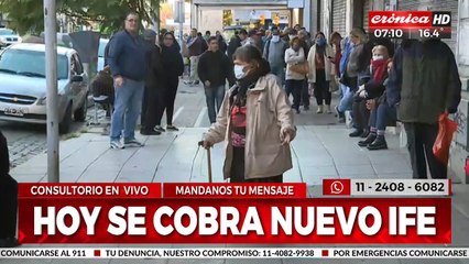 Nuevo IFE: el Gobierno empieza a pagar los 47 mil pesos