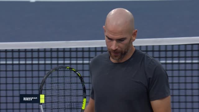 Shanghai - Mannarino balayé par Rublev