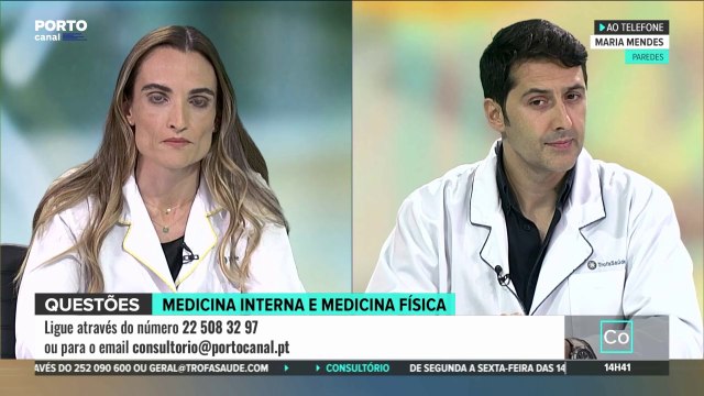 Consultório - Dra. Vanessa Roque, Médica especialista em Medicina Física e de Reabilitação no Grupo Trofa Saúde, e Dr. Manuel Mendes Gomes, Médico especialista em Medicina Interna no Grupo Trofa Saúde (parte 2)