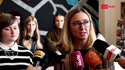 Ścianę w CIT wypełniły miejskie legendy. To dzieło słupskich uczniów