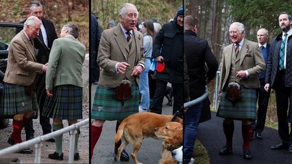 King Charles makes first appearance since son Harry's book