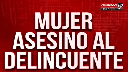 Mujer de 58 años asesinó a ladrón que ingresó a su vivienda