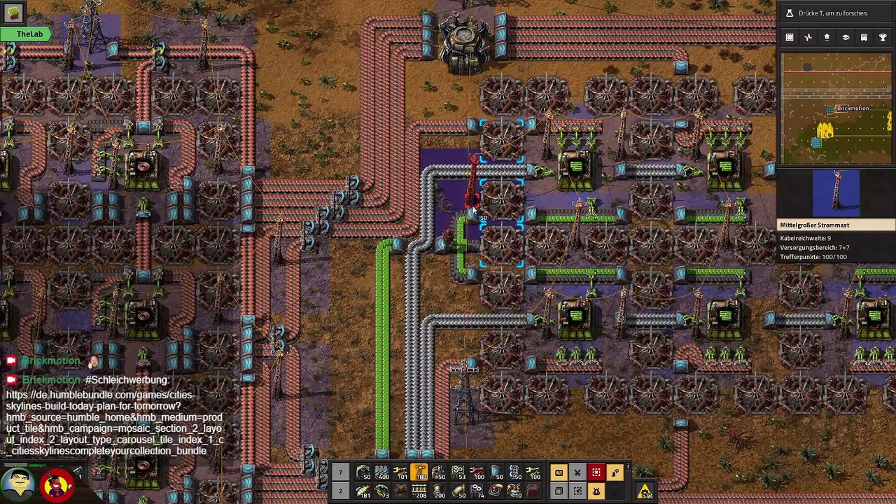 Die finale Power-Rüstung | Factorio 50