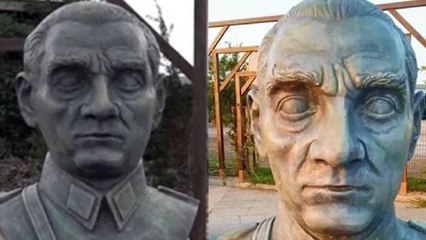 Çanakkale'de tepki çeken Atatürk büstü kaldırıldı