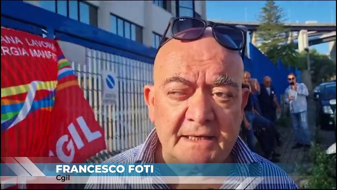 Sciopero generale all'Amam, in 60 hanno incrociato le braccia