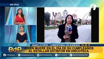 Fiesta terminó en tragedia: cumpleañera muere tras explosión de extintor en discoteca en Huancayo