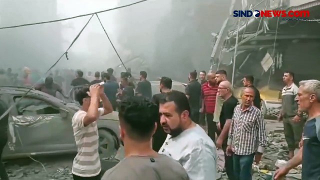 Inilah Situasi Kota Jabalia di Gaza Utara Pasca di Bombardir Israel