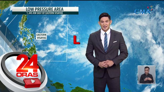 Namataang LPA, nagbabadyang pumasok sa PAR; Trough ng LPA at localized thunderstorms, nagpapaulan sa ilang lugar sa bansa - Weather update today (October 9, 2023) | 24 Oras