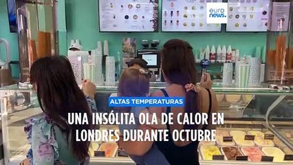 Reino Unido | Una insólita ola de calor en Londres durante el mes de octubre