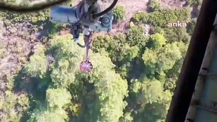 Un incendie de forêt s'est déclaré dans le district de Bayındır à Izmir