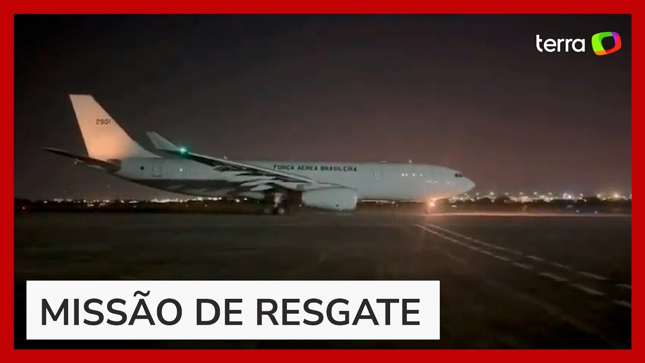 Israel em guerra: avião da FAB decola para resgatar brasileiros no conflito