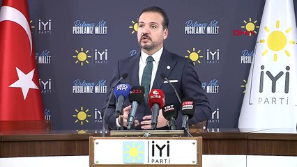 Le porte-parole du parti İYİ, Kürşad Zorlu, lui a reproché de ne pas avoir informé la Grande Assemblée nationale turque.