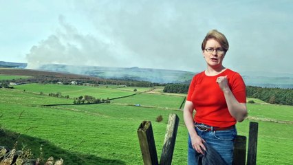 Moorland Burning Sparks Smoke in Sheffield 🚬