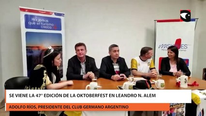 Se viene la 47° edición de la Oktoberfest en Leandro N. Alem
