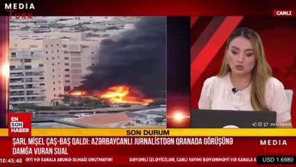 Hamas yöneticilerinin şükür namazı kılmasına Azerbaycanlı spikerden tepki