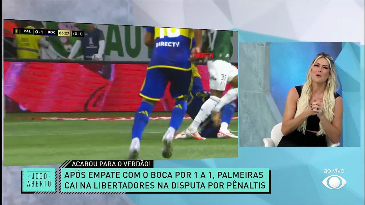 Denilson critica falta de controle do Palmeiras contra o Boca: “Sentiu o golpe depois do gol”
