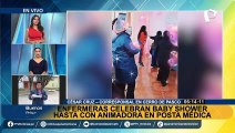 Cerro de Pasco: enfermeras celebran “baby shower” en posta médica con animadora incluida